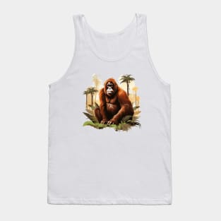 Orangutan Monkey Tank Top